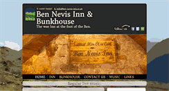 Desktop Screenshot of ben-nevis-inn.co.uk